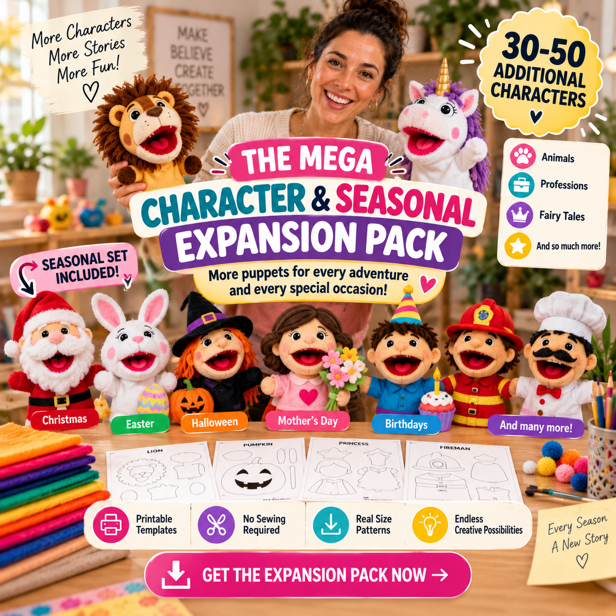 Mega Character & Seasonal Expansion Pack