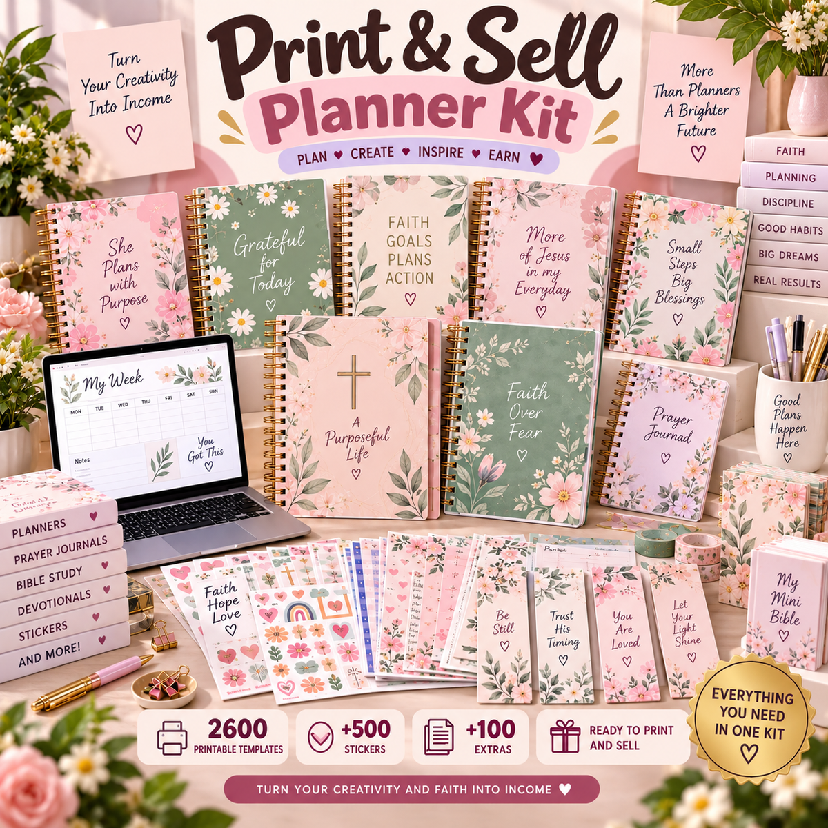 Print & Sell Planner Kit